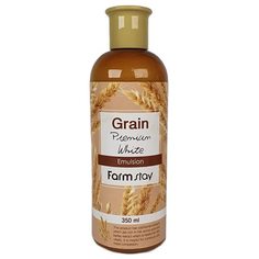 Выравнивающая эмульсия с экстратом ростков пшеницы FarmStay Grain Premium White Emulsion 350 мл