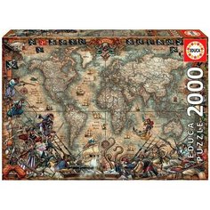 Пазл Educa Пиратская карта, 2000 деталей