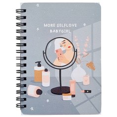 Блокнот Be Smart Blogger Зеркало, 10,2 х 142 см, 160 страниц, в клетку, на спирали