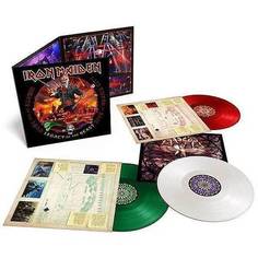 Виниловая пластинка Iron Maiden ‎– Nights Of The Dead, Legacy Of The Beast - Live In Mexico City (Limited Edition) (Green, White & Red VINYL ) 3LP Warner