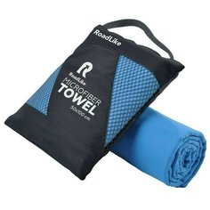 Полотенце спортивное охлаждающее RoadLike Travel 50*100 см синий