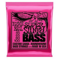 Струны для бас-гитары Ernie Ball 2834 Nickel Wound Slinky Super 45-100
