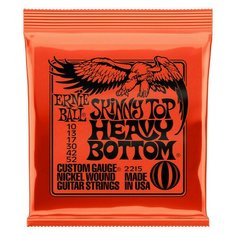 Струны для электрогитары Ernie Ball 2215 Nickel Wound Slinky Skinny Top Heavy Bottom 10-52