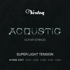Струны для акустической гитары Veston A1152 S