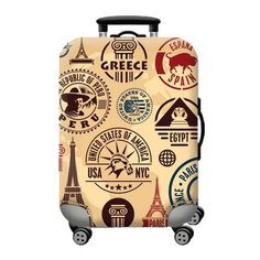 Чехол для чемодана RoadLike Way, M, коричневый