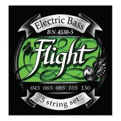 Струны для бас-гитары Flight BN 4530-5