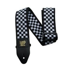 Ремень для гитары Ernie Ball 4149 Jacquard Black and White Checkered