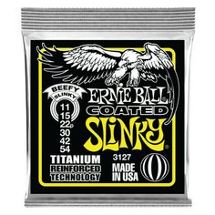 Струны для электрогитары Ernie Ball 3127 RPS Coated Titanium Slinky Beefy 11-54