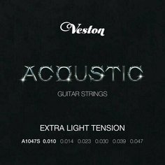 Струны для акустической гитары Veston A1047 S