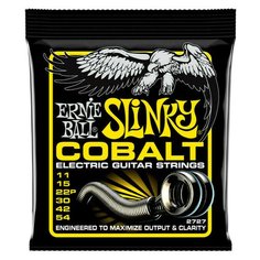Струны для электрогитары Ernie Ball 2727 Cobalt Slinky Beefy 11-54