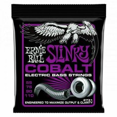 Струны для бас-гитары Ernie Ball 2731 Cobalt Slinky Power 55-110