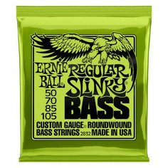 Струны для бас-гитары Ernie Ball 2832 Nickel Wound Slinky Regular 50-105