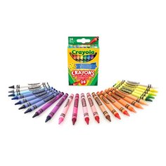 Набор разноцветной пастели Crayola, 24 штуки