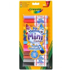 Набор смываемых мини-маркеров Crayola, 14 штук