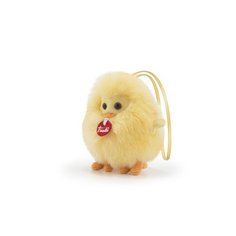 Мягкая игрушка Цыплёнок-пушистик на веревочке, 10 см Trudi