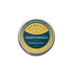 Свеча массажная Shameless с ароматом зеленого манго, 50мл