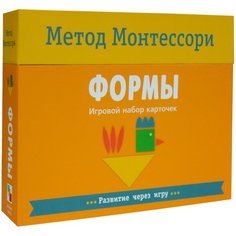 Кьярра Пиродди. Метод Монтессори. Формы. Игровой набор карточек