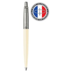 Ручка шариковая Parker Jotter Original K60 M, белый корпус, синие чернила, в подарочной коробке