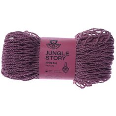 Авоська &quot;String Bag Long Handle&quot; с удлиненной ручкой, бледно розовая Jungle Story