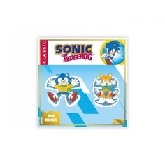 Значок Rubber Road Pin Kings Sonic the Hedgehog Classic 1.1, набор из 2 шт