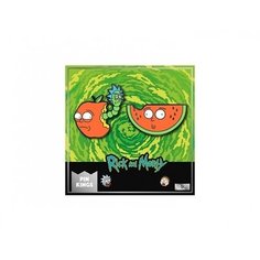 Значок Rubber Road Pin Kings Рик и Морти 1.2 Яблоко и Арбуз, набор из 2 шт