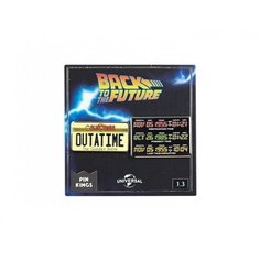 Значок Rubber Road Pin Kings Назад в будущее 1.3, набор из 2 шт