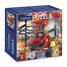 Пазлы-игра Hatber «Мечты о Лондоне» 120 элементов, 15 х 15 см