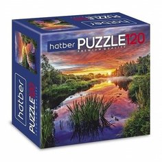 Пазлы-игра Hatber «Гармония природы» 120 элементов, 15 х 15 см
