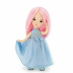 Кукла Orange Toys Billie в голубом атласном платье, серия Вечерний шик, 32 см