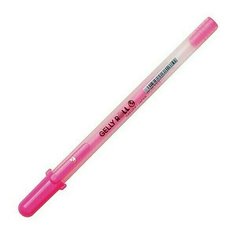Ручка гелевая Sakura Moonlight, флуоресцентный розовый