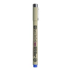 Ручка капиллярная Sakura Pigma Micron 0.2 мм, цвет чернил: синий