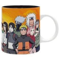 Кружка ABYstyle Naruto Shippuden Mug Ninjas de Konoha subli, 320 мл