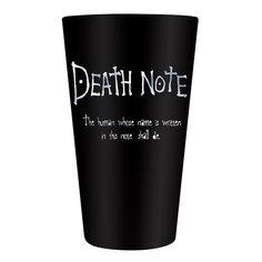 Бокал стеклянный ABYstyle Death Note Large Glass Ryuk Matte, 400 мл