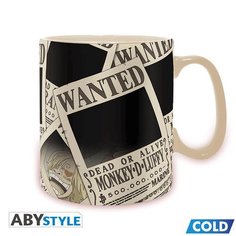 Кружка-хамелеон ABYstyle One Piece Wanted Heat Change, 460 мл