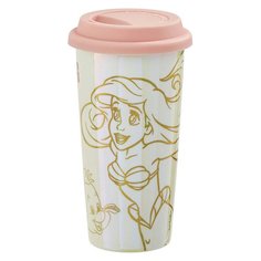 Кружка керамическая Funko Disney Little Mermaid Pearl Anniversary Mermazing Lidded Mug