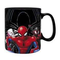 Кружка-хамелеон ABYstyle Marvel Mug Heat Change Multiverse Spider Man, 460 мл