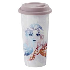 Кружка керамическая Funko Disney Frozen 2 Fearless Fearless Lidded Mug