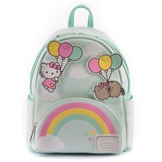 Рюкзак Loungefly Pusheen x Hello Kitty Balloons & Rainbow Mini Backpack