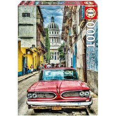 Пазл Educa Винтажное авто в старой Гаване, 1000 деталей