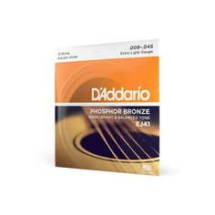 Струны для 12 струнной акустической гитары DAddario EJ41