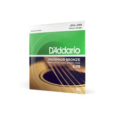 Струны для акустической гитары DAddario EJ18