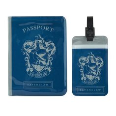Дорожный набор Гарри Поттер Когтевран (обложка для паспорта, бирка для чемодана) Cinereplicas