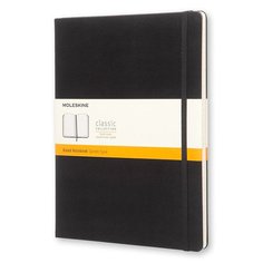 Блокнот Moleskine Classic XLarge, 190 х 250 мм, 192 страниц, линейка, твердая обложка, черный