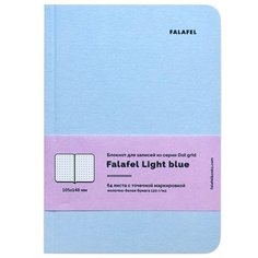 Блокнот для записей &quot;Light blue&quot; A5, 64 листа, в точку Falafel Books