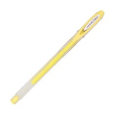 Гелевая ручка &quot;Signo Angelic Colour&quot; UM-120AC, 0,7 мм, желтая UNI