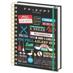 Записная книжка Pyramid International Friends, 14 ,8 х 21 см, A5