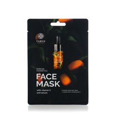 Тканевая маска Fabrik с сывороткой и витамином С Face Mask