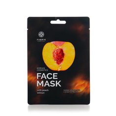 Тканевая маска Fabrik с экстрактом персика Face Mask