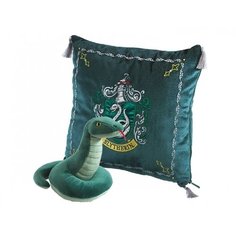Мягкая игрушка Гарри Поттер Талисман Слизерина, змея + подушка The Noble Collection