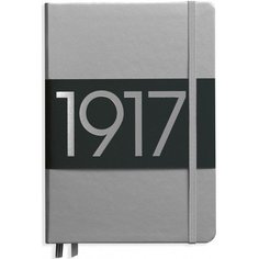 Блокнот Medium, 251 стр.а, в линейку, серебристый Leuchtturm 1917